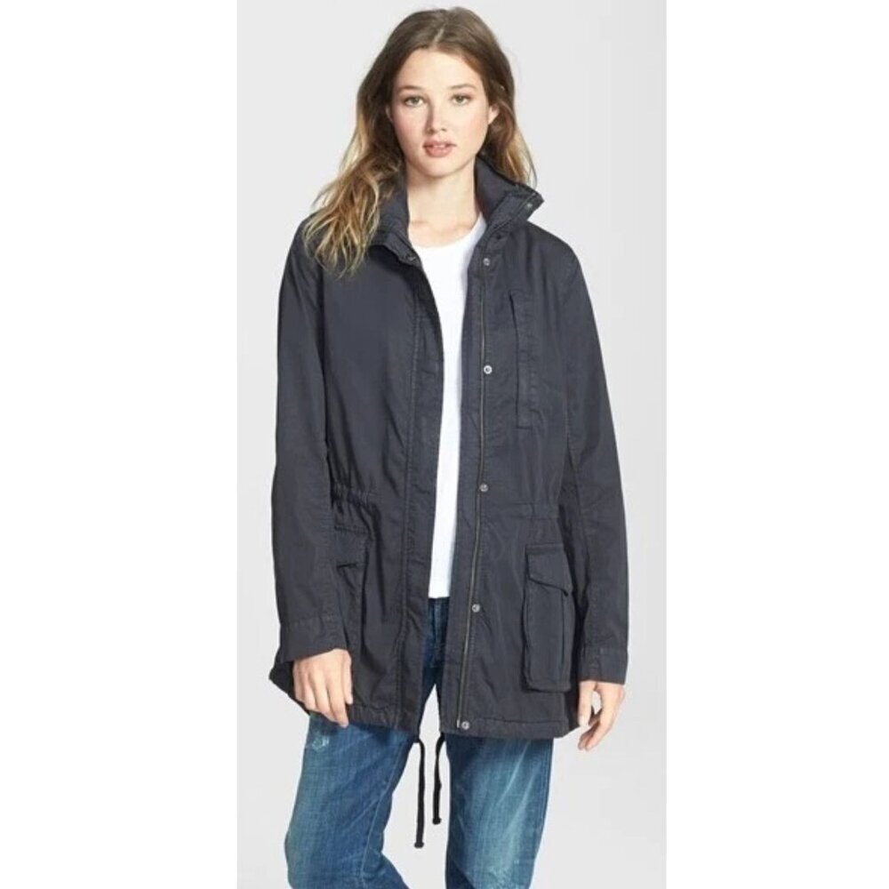 James Perse Yosemite Hooded Parka Utility Jacket Size 1 - 47964 - Picture 2 of 16